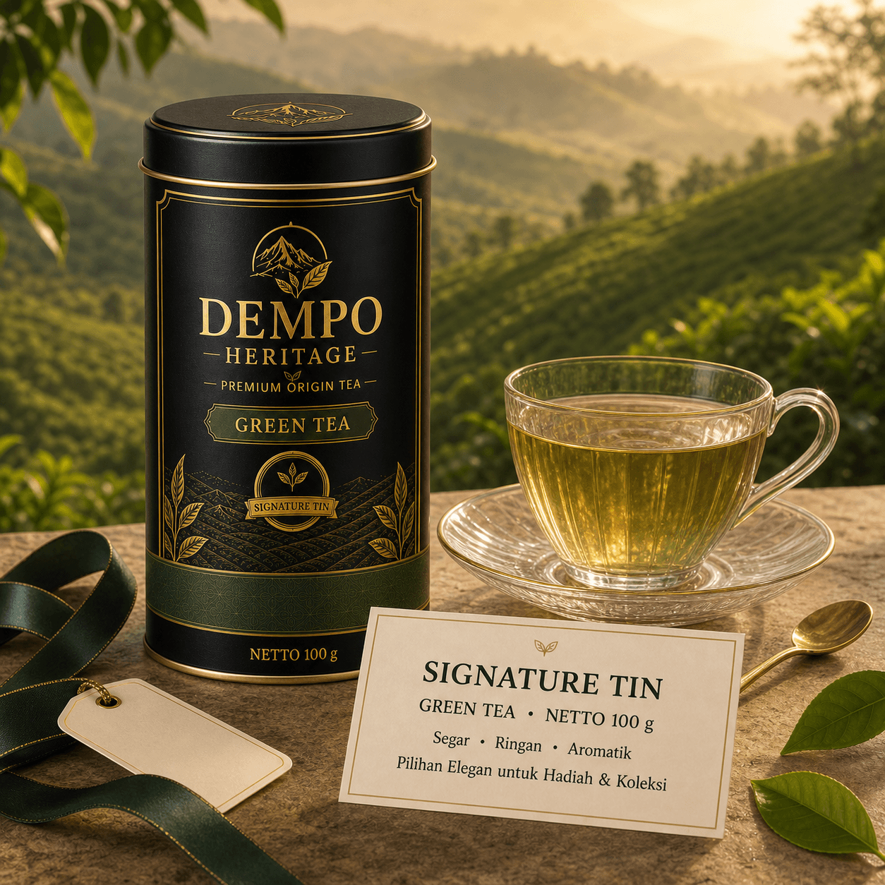 Green Tea — Signature Tin — 1