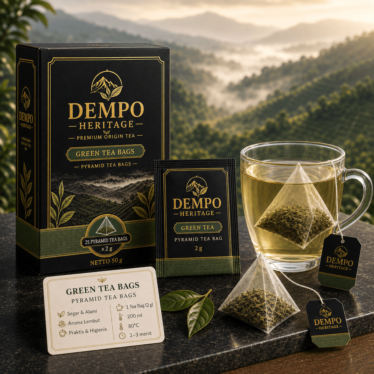 Green Tea — Tea Bag — 1